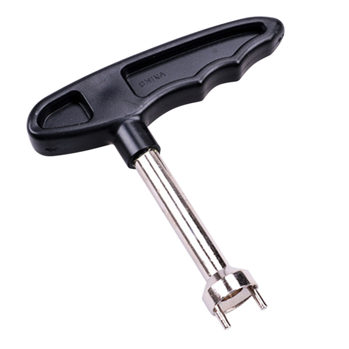 Accesorios de zapatos de golf Extractor de uñas tornillo de triángulo giratorio Extractor de uñas herramienta universal