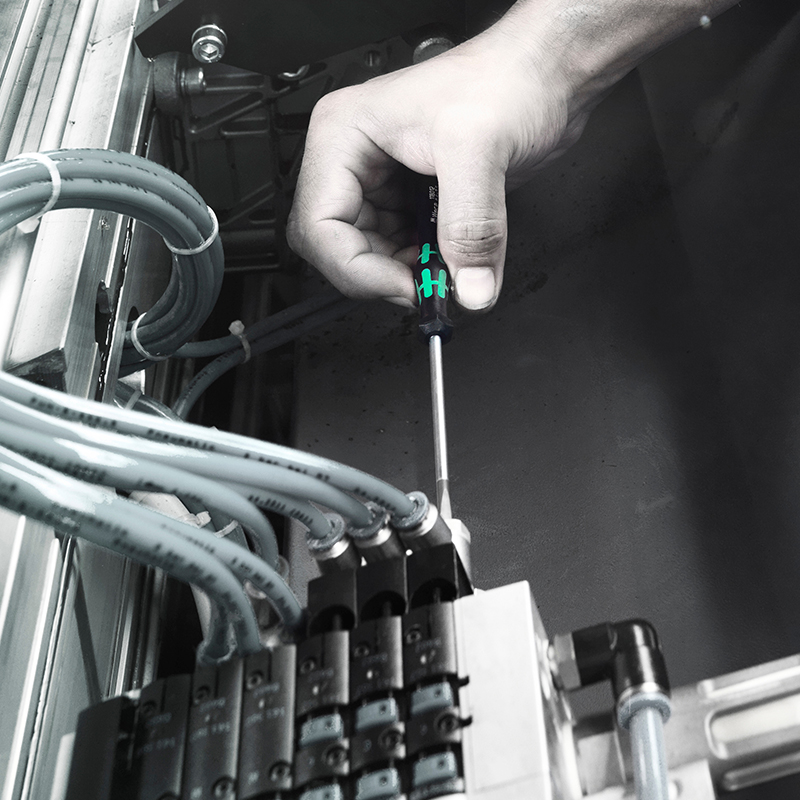 Alemania Wera Vera herramientas de hardware teléfono celular cámara reloj reparación cruzada un conjunto de destornillador de precisión