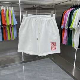 CASA卡萨布兰卡 夏季新款幻境之门印花男女短裤