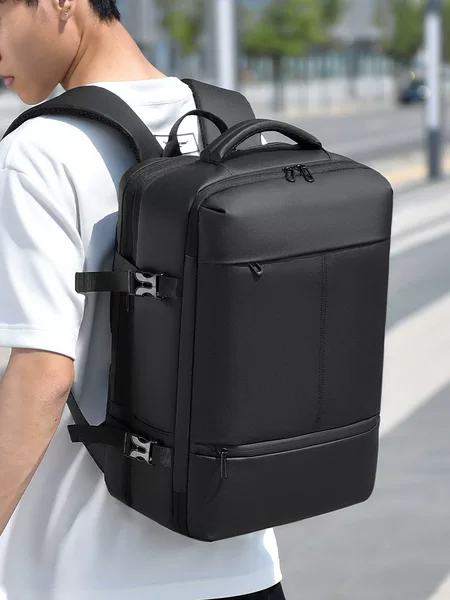 Cross-Border Large-Capacity Backpack for Men, Commuter Computer Backpack, Versatile for Daily Use, Business Travel Backpack, Wholesale