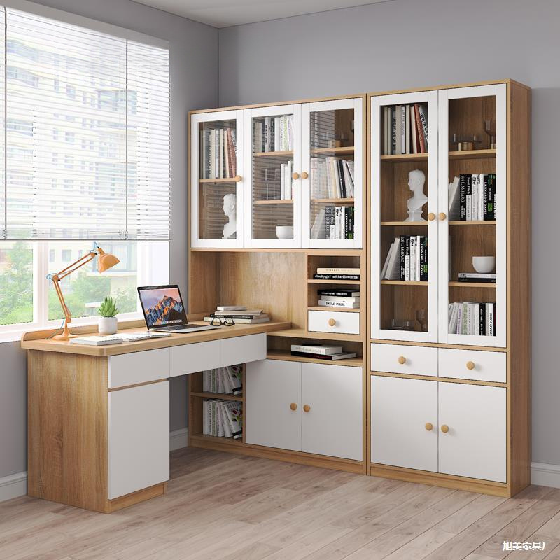 Functional Computer Desk Desk Combination Study Table Desktop Computer Desk Bookcase Corner Desk Bookshelf Combination Table Functional Computer Desk Desk Combination Study Table Desktop Computer Desk Bookcase Corner Desk Bookshelf Combination Table