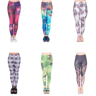 �ǿՎ׺��~��ӡ���ŷ�ѝ�����\���٤��a���ѝŮleggings���Q