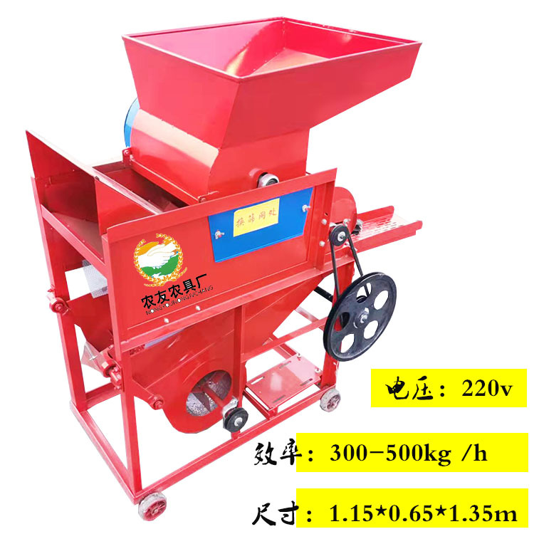 橡皮辊花生剥壳机两相电用花生剥壳机种子去皮脱粒机不伤胚芽脱壳