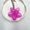 Прозрачный сливово-розовый