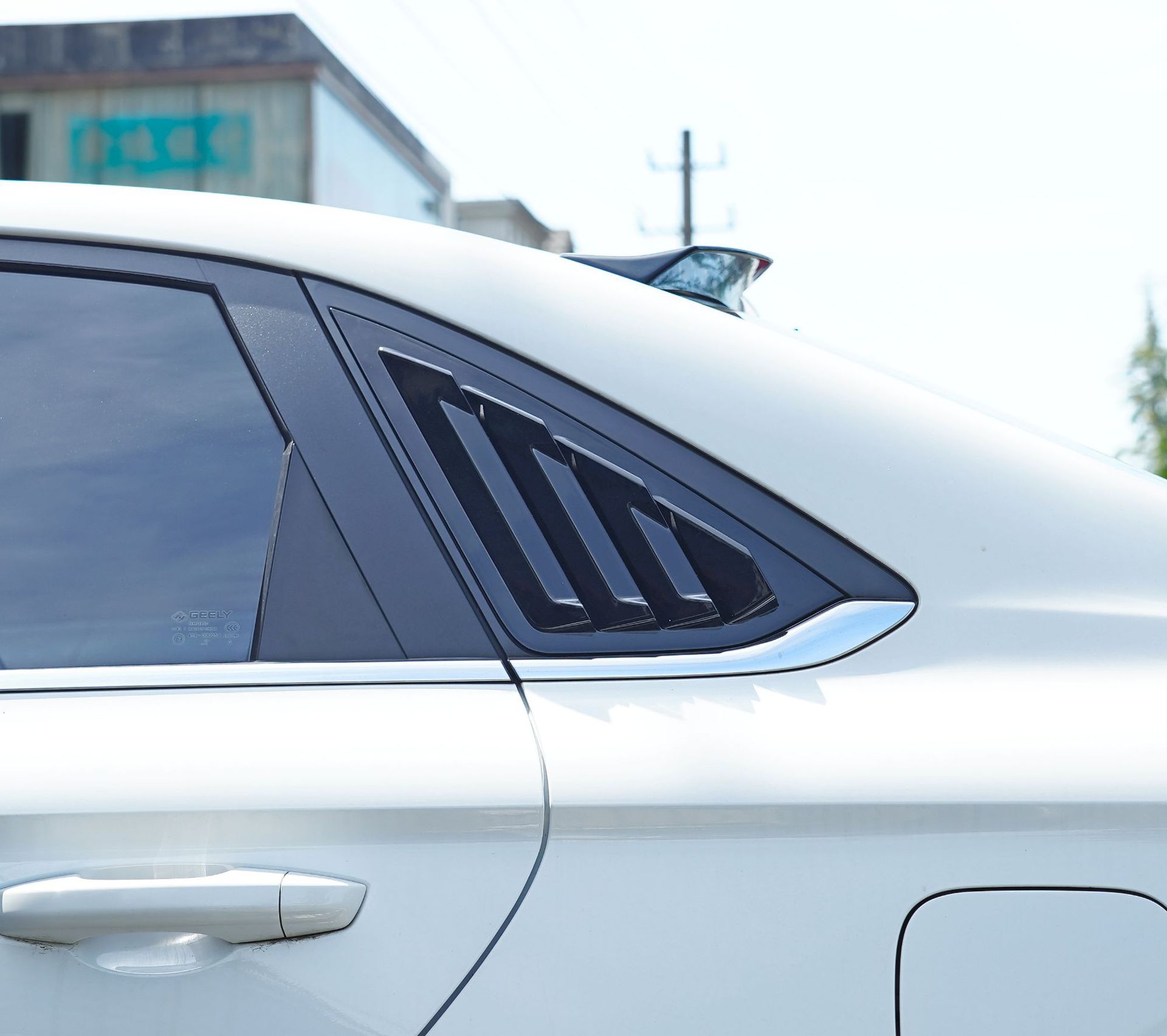 Suitable for 22-27 Geely Emgrand S70 front spoiler, front lip, rear wing, side skirts, rear lip, top wing, body kit