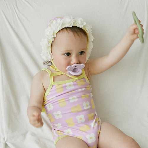 ins style Korean newborn baby anti-colic 0-6 months and over one year old sleeping type super soft silicone pacifier