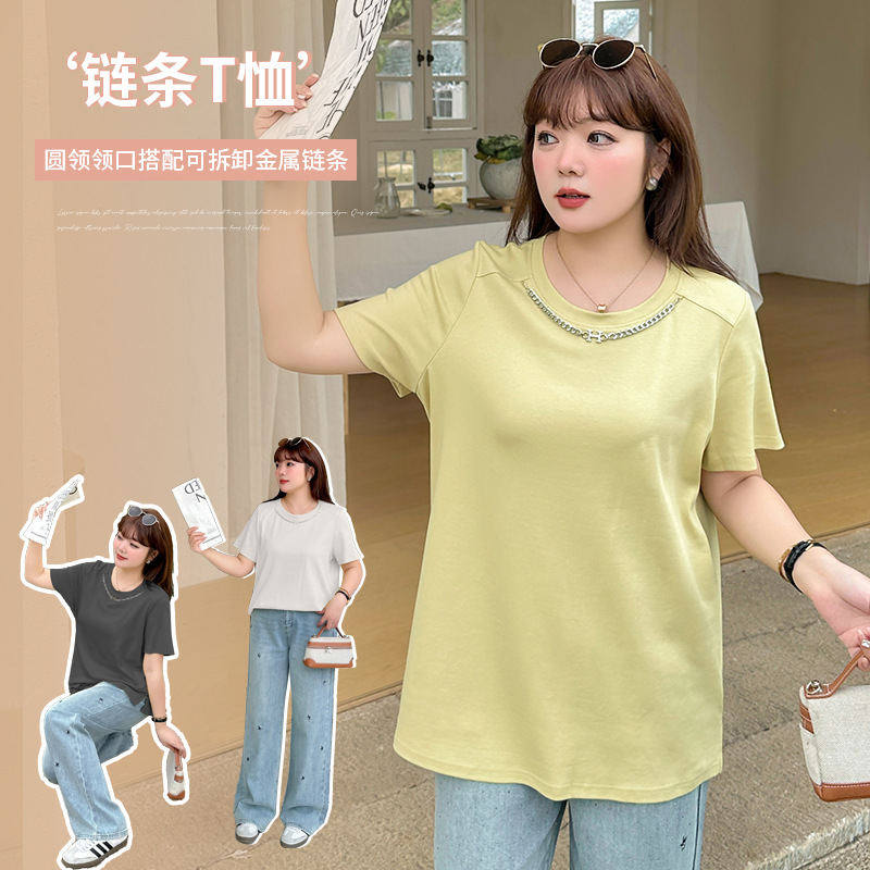  夏  XL-4XL 大きいサイズ Tシャツ