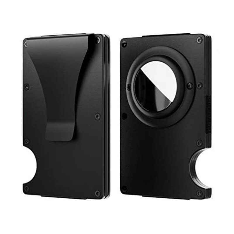 Amazon's New Tracker Card Holder Air Tag Metal Wallet Rfid Aluminum Alloy Carbon Fiber Card Holder Card Box Amazon's New Tracker Card Holder Air Tag Metal Wallet Rfid Aluminum Alloy Carbon Fiber Card Holder Card Box