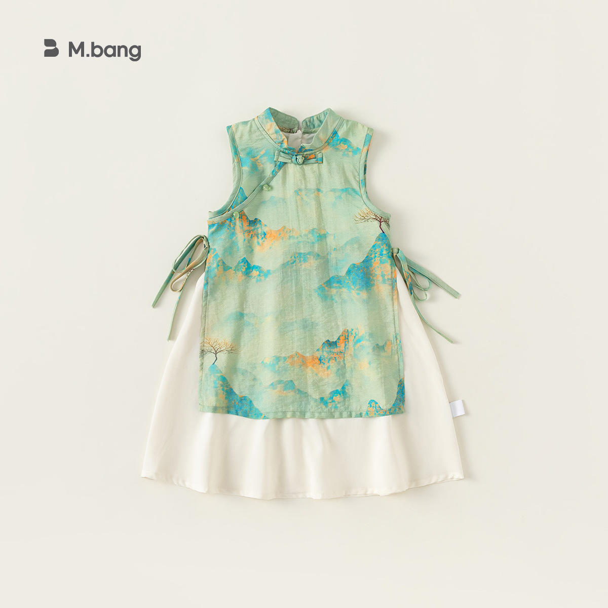 Youbao ropa para niños traje Hanfu para niños estampado de estilo chino 2025 verano niño hebilla de disco pantalones cortos Tang traje de dos piezas