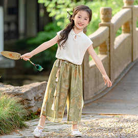 汉元素灯笼裤古风汉服裤子女春秋日常通勤新中式国风宋制改良唐装