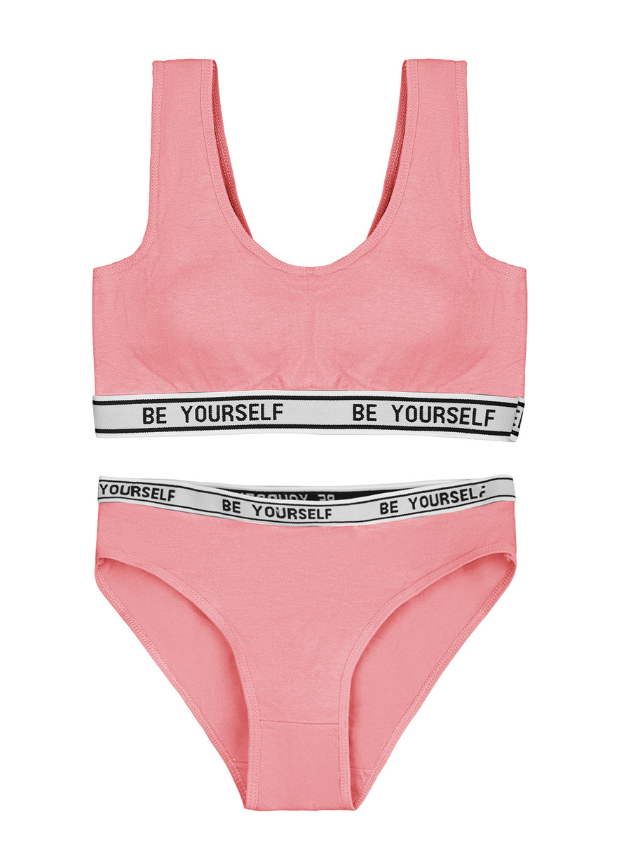 Ropa interior para niñas período de desarrollo de algodón sujetador para niñas chaleco sin anillo de acero sujetador para estudiantes de secundaria para niñas sujetador para niñas al por mayor