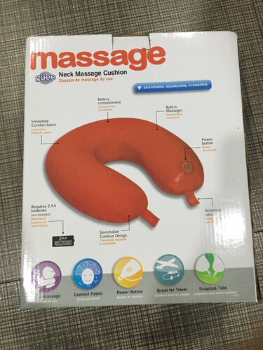 massage home office U-shaped neck massage pillow lunch break pillow electric cervical massage pillow