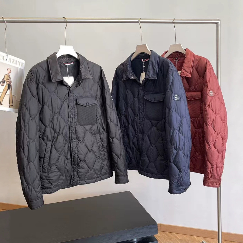 Off-season special offer: high-fill 90% down foreign trade men's shirt-style 90% duck down down jacket for winter, suitable for middle-aged dads Off-season special offer: high-fill 90% down foreign trade men's shirt-style 90% duck down down jacket for winter, suitable for middle-aged dads