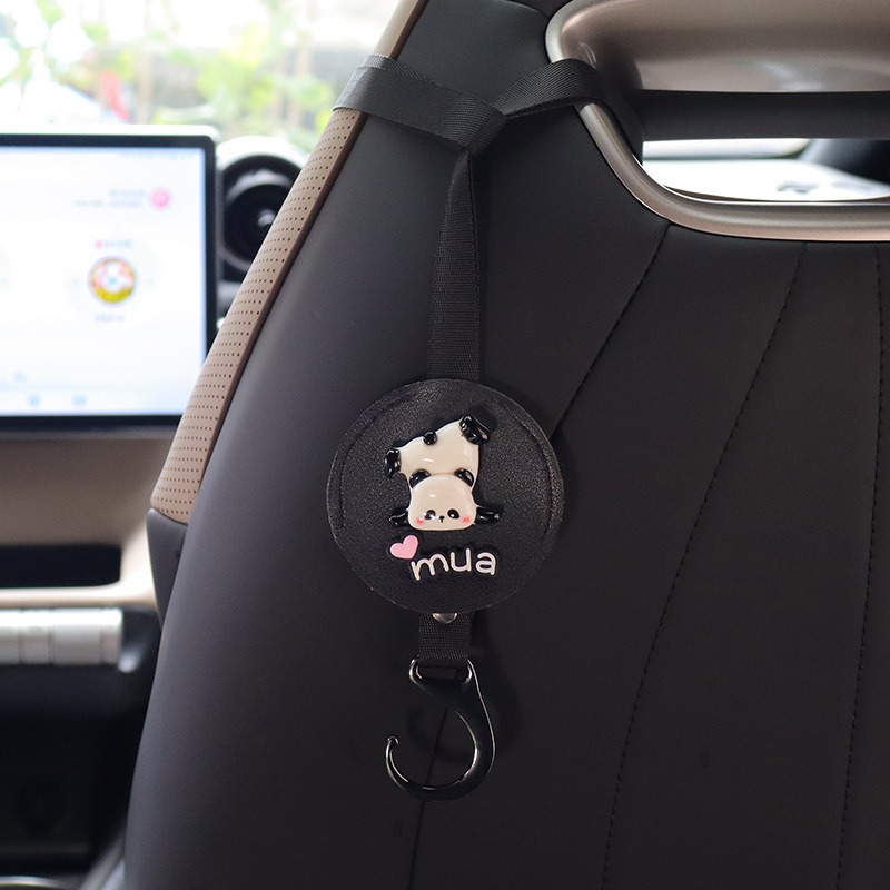 Gancho de automóvil, asiento trasero, gancho invisible, asiento deportivo BYD, delfin, gaviota, asiento trasero, suministros de almacenamiento