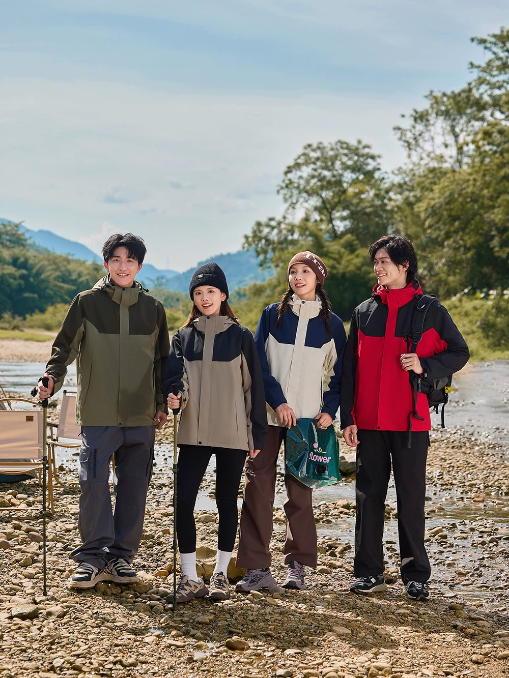 (Cross-border trading), windproof quality travel jacket, three-in-one