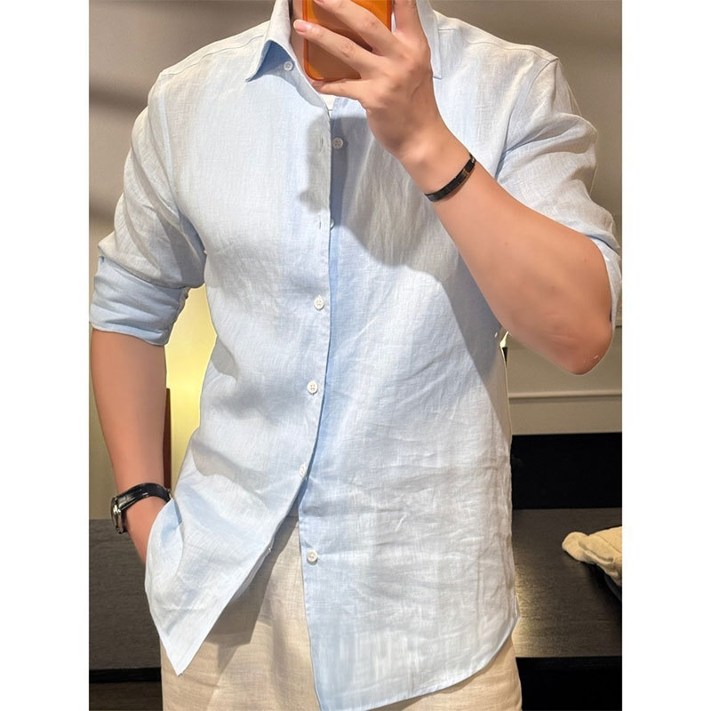 Summer Lightweight Long-Sleeved Shirt, Loose Sun-Protective Shirt Jacket C027-特535 Summer Lightweight Long-Sleeved Shirt, Loose Sun-Protective Shirt Jacket C027-特535
