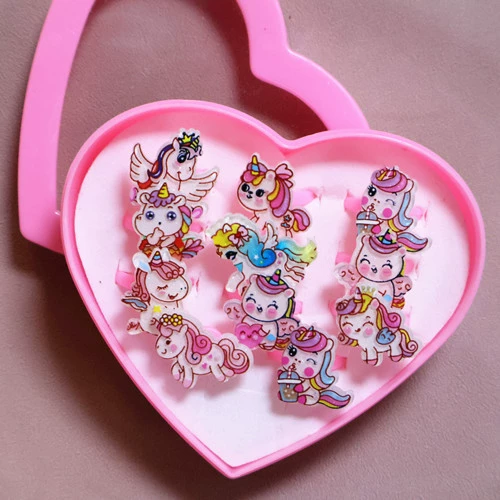 Cute cartoon children's ring, for import, wholesale