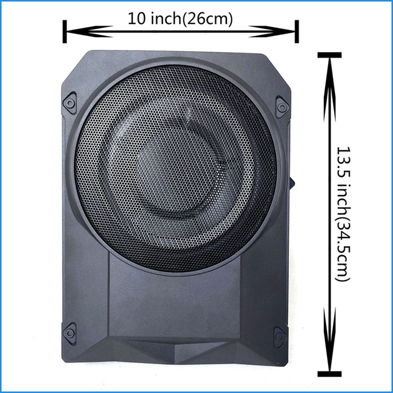 12V High-Power Subwoofer for Boats and Yachts, Heavy Bass, High Volume, Under-Seat Speakers, Wholesale from Manufacturer