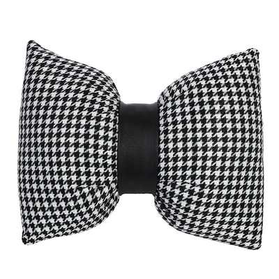 and Non-Slip Car Seat Cover, Seat cushion, seat cover - leather-waist-seal-houndstooth-waist-support