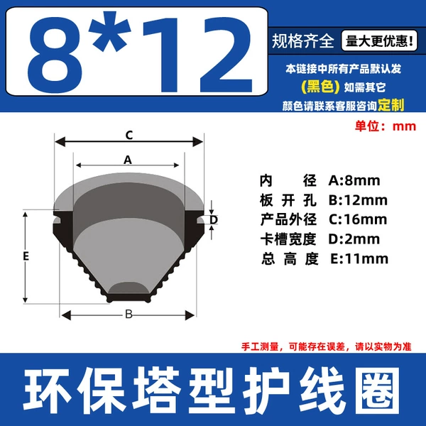 Board open hole 12mm