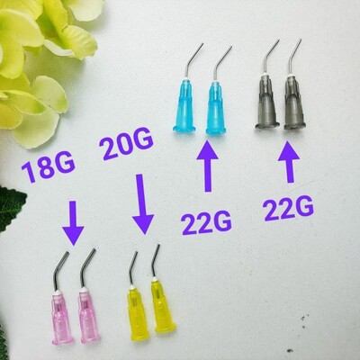 外贸产品 平弯针  酸蚀剂输送头|ms