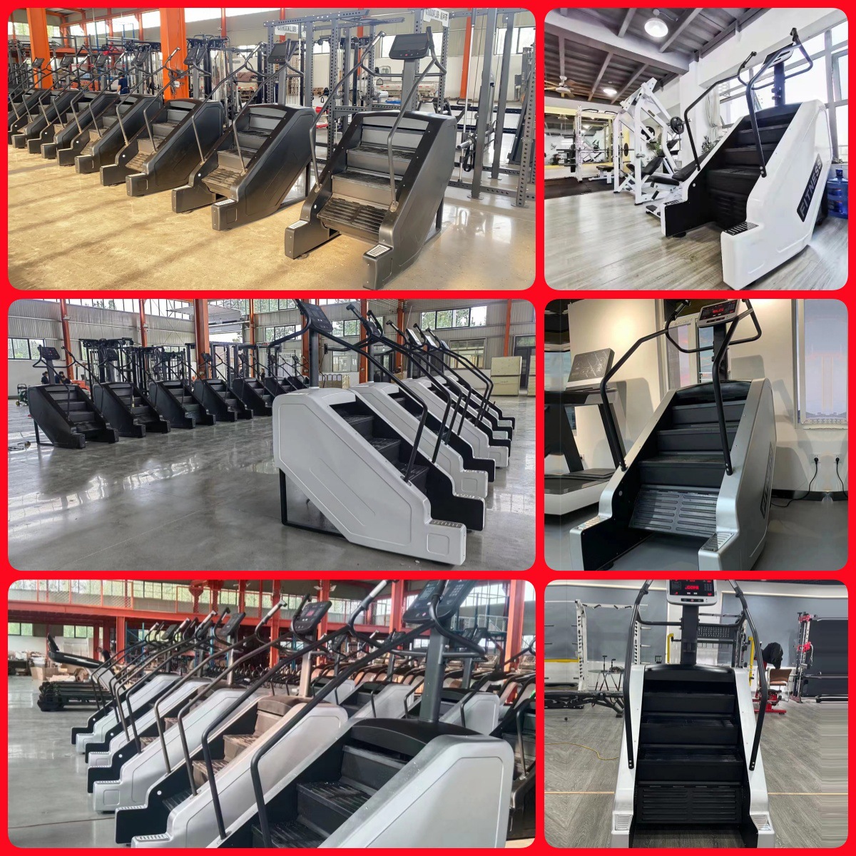 Maiwei's New Stair Machine Surfing Machine Commercial Aerobic Multi-Resistance Adjustable Climbing Pedal Training Step Machine