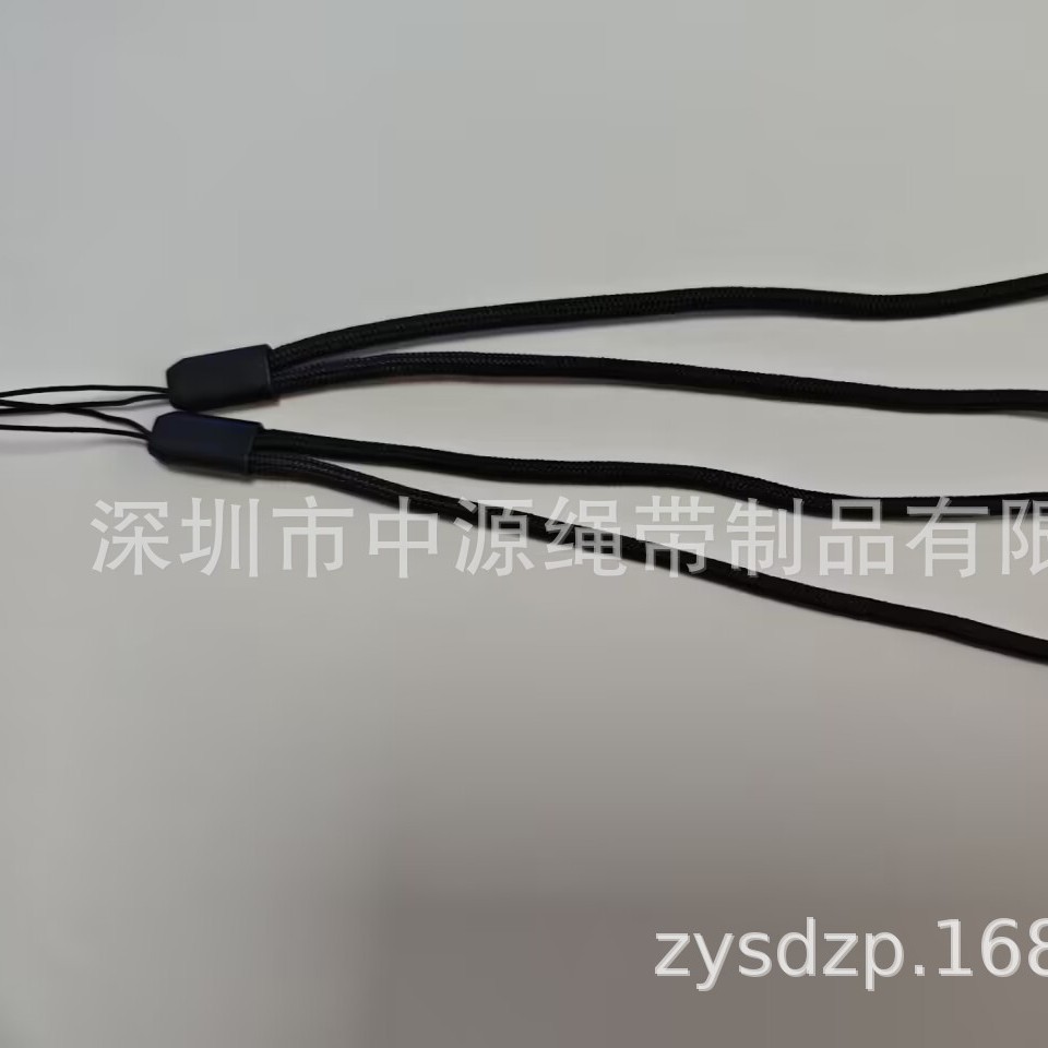 厂家批发3.0粗加长总长22CM手机挂绳短款手腕绳子按需生产交期保