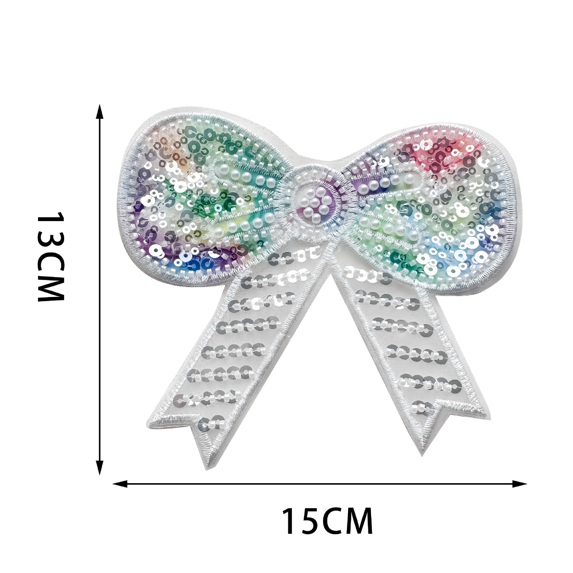 Nuevo color fantasma ogan tridimensional sequela arco dibujos animados ropa infantil zapatos sombreros maleta tela calcomanías