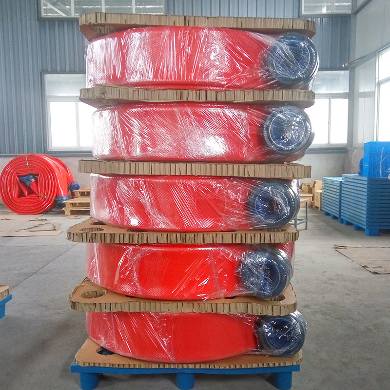 厂家现货6寸软管消防输水农用灌溉排污输油高压橡胶涂塑排水管