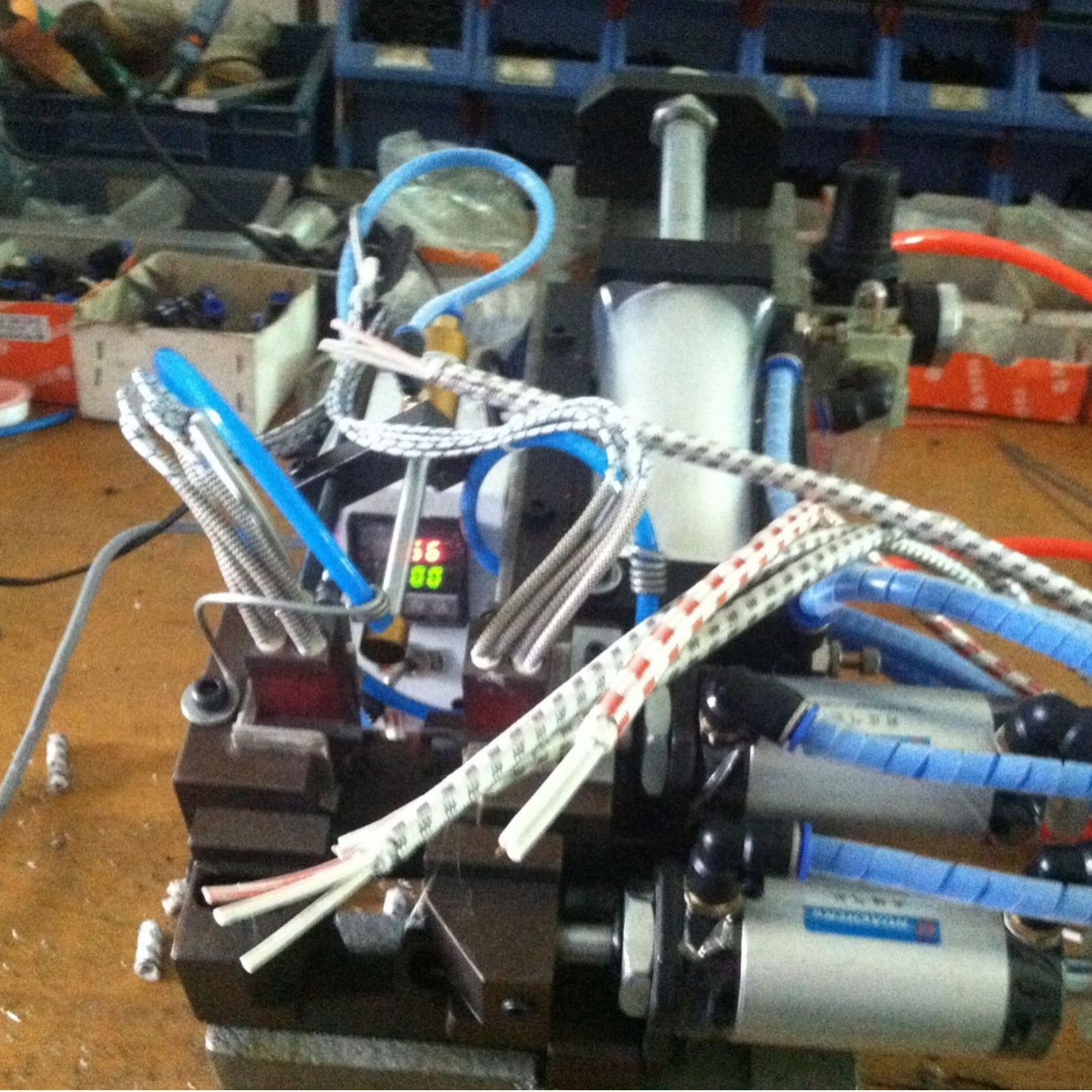 热剥机高温热剥机尼龙线编织线棉纱线温度可达400度高温剥皮机