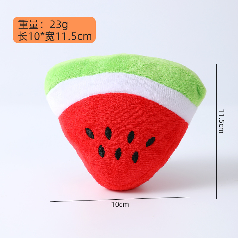 En stock felpa que suena juguete para mascotas fruta pollo pierna hueso peluche juguete perro juguete al por mayor
