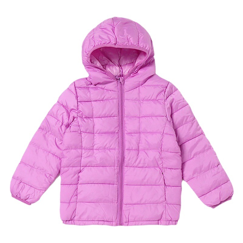 2024 nuevos niños abajo Chaqueta de algodón acolchado ligero medio y grande de los niños abajo abrigo de algodón acolchado otoño e invierno cálido abrigo engrosado