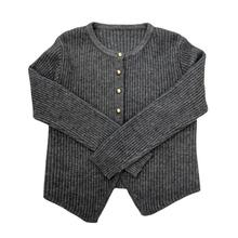 韩系气质不规则圆领针织开衫女秋季新款2023修身显瘦软糯毛衣外套