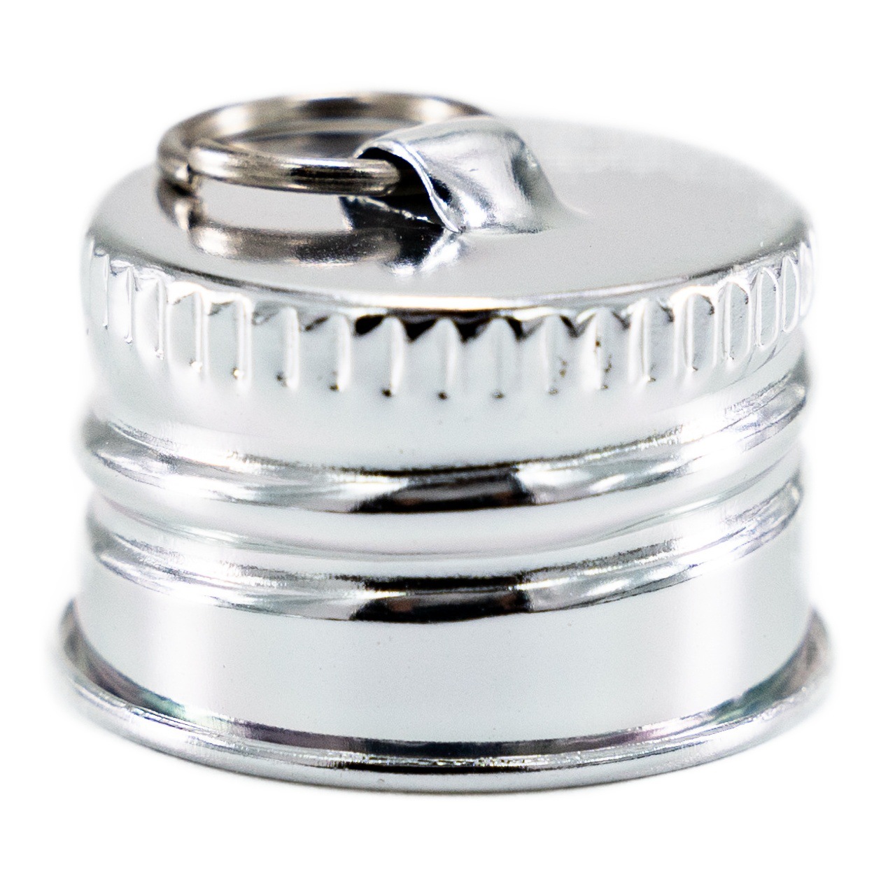 Anillo de gancho Cubierta de aluminio Cubierta de rosca de aluminio Cubierta de botella roscada Decoración de anillo de elevación Festival de Navidad Aluminum lid image 1