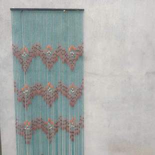 Factory Direct Sales Living Room Antique Partition Wooden Bead Door Curtain Available in Stock