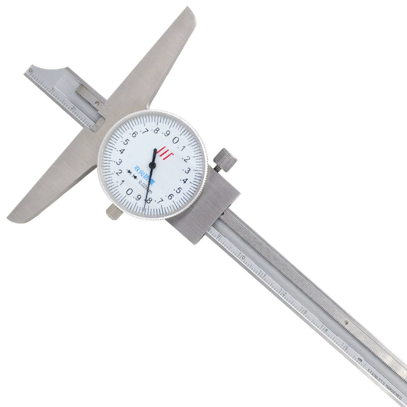 [Штангенциркуль объемной глубины с измерителем] 0-150 0-200 0-300 Точность 0,02 Штангенциркуль глубины с измерителем