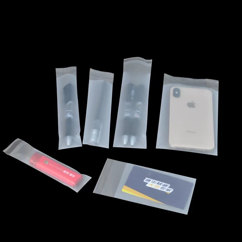 Cpe Frosted Bag Flat Bag Mobile Phone Shell Battery Environmental Protection Bag Translucent Plastic Packaging Bag