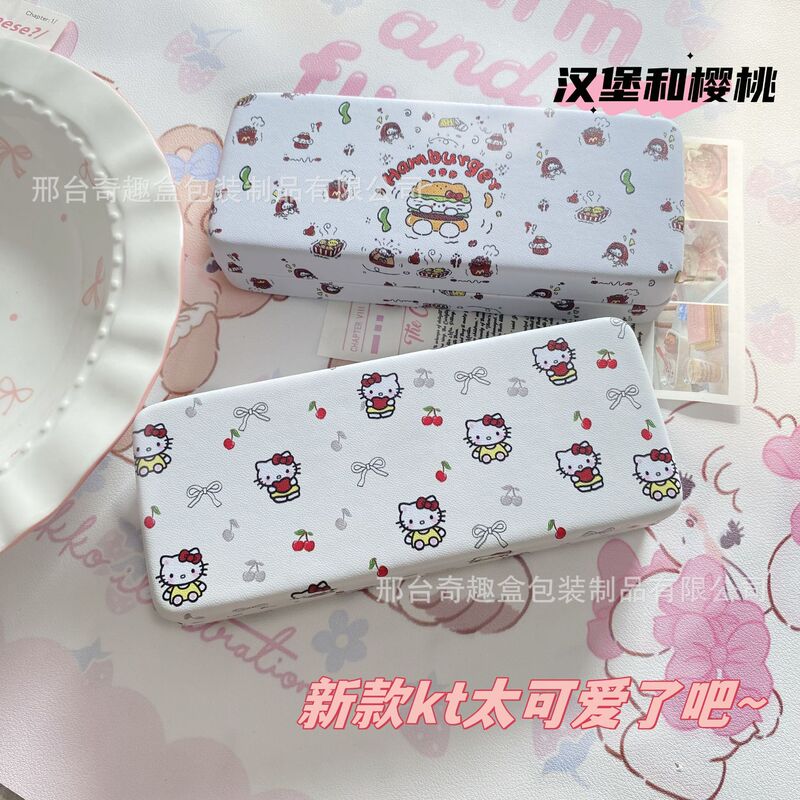 Japanese kt glasses box cute myopia box anti-drop anti-pressure portable high-value sunglasses box creative students Japanese kt glasses box cute myopia box anti-drop anti-pressure portable high-value sunglasses box creative students