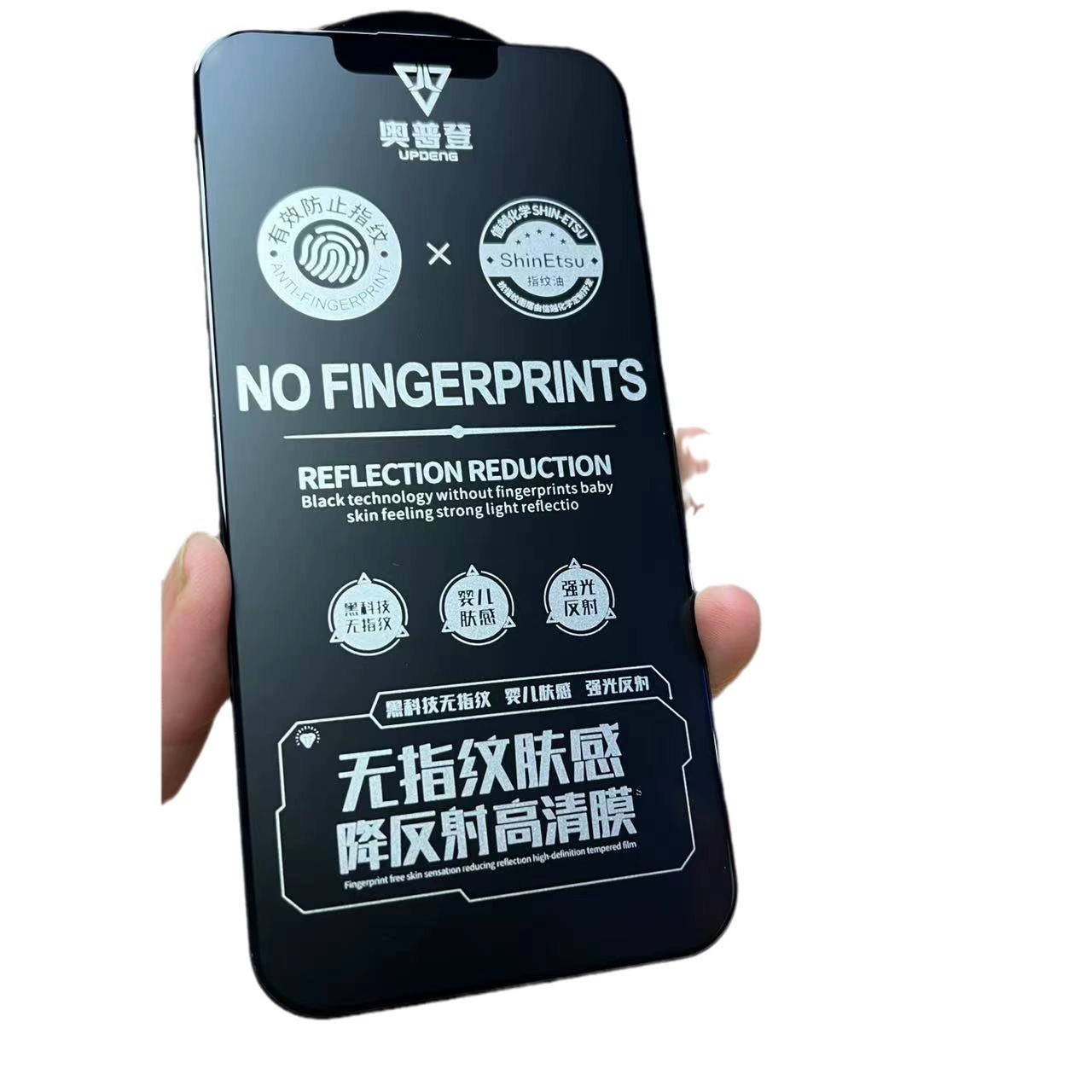 奥普登 IPh16 полноэкранный FIT ip17 за секунды без отпечатков пальцев, антивзлом, HD, полупрозрачный, прозрачный и гладкий