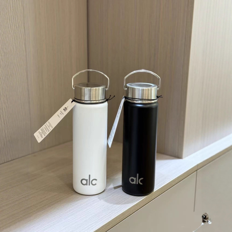 新款Alo WaterBottle316保温水瓶运动中保持水分旋盖手柄方便携带|undefined
