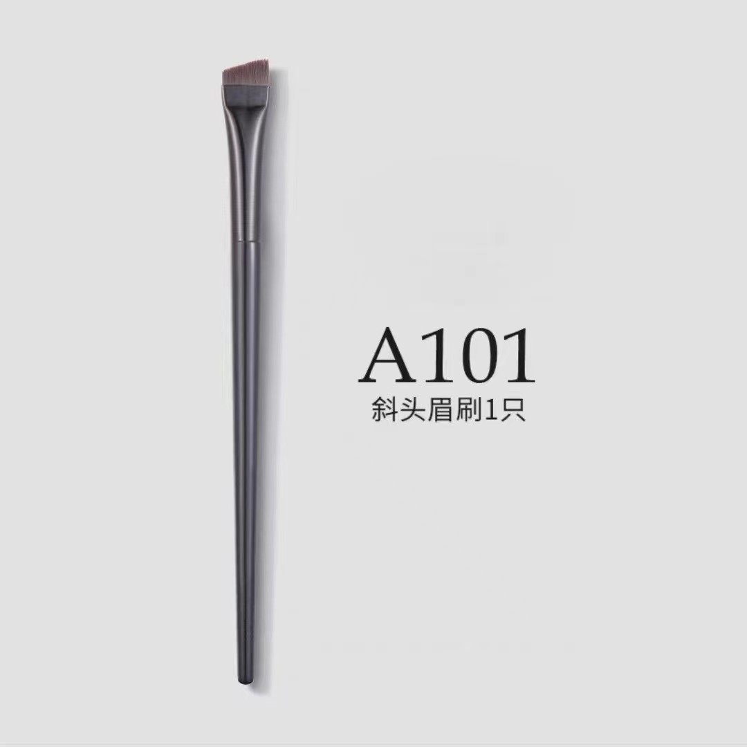 Black eyebrow brush