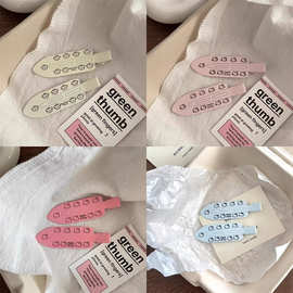 黄雨婷同款发夹幸运小狗侧边刘海夹百搭一字夹少女卡通鸭嘴夹批发
