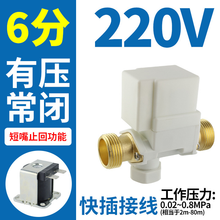 6分太陽熱温水器給水弁12vは、濾過排水24を分解して制御弁電磁弁を戻すことができる|undefined