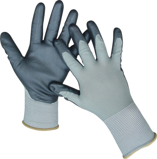 15针尼龙内里掌浸超细发泡手套