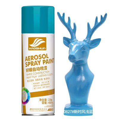 Avtomobil boyası self-painting car color change - new-shifeng-light-blue450ml230g