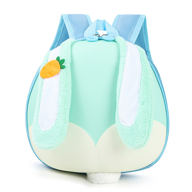 Cartoon eggshell mochila infantil jardín de infantes 3 años 5 años lindas mochila preescolar respirada mochila para niños