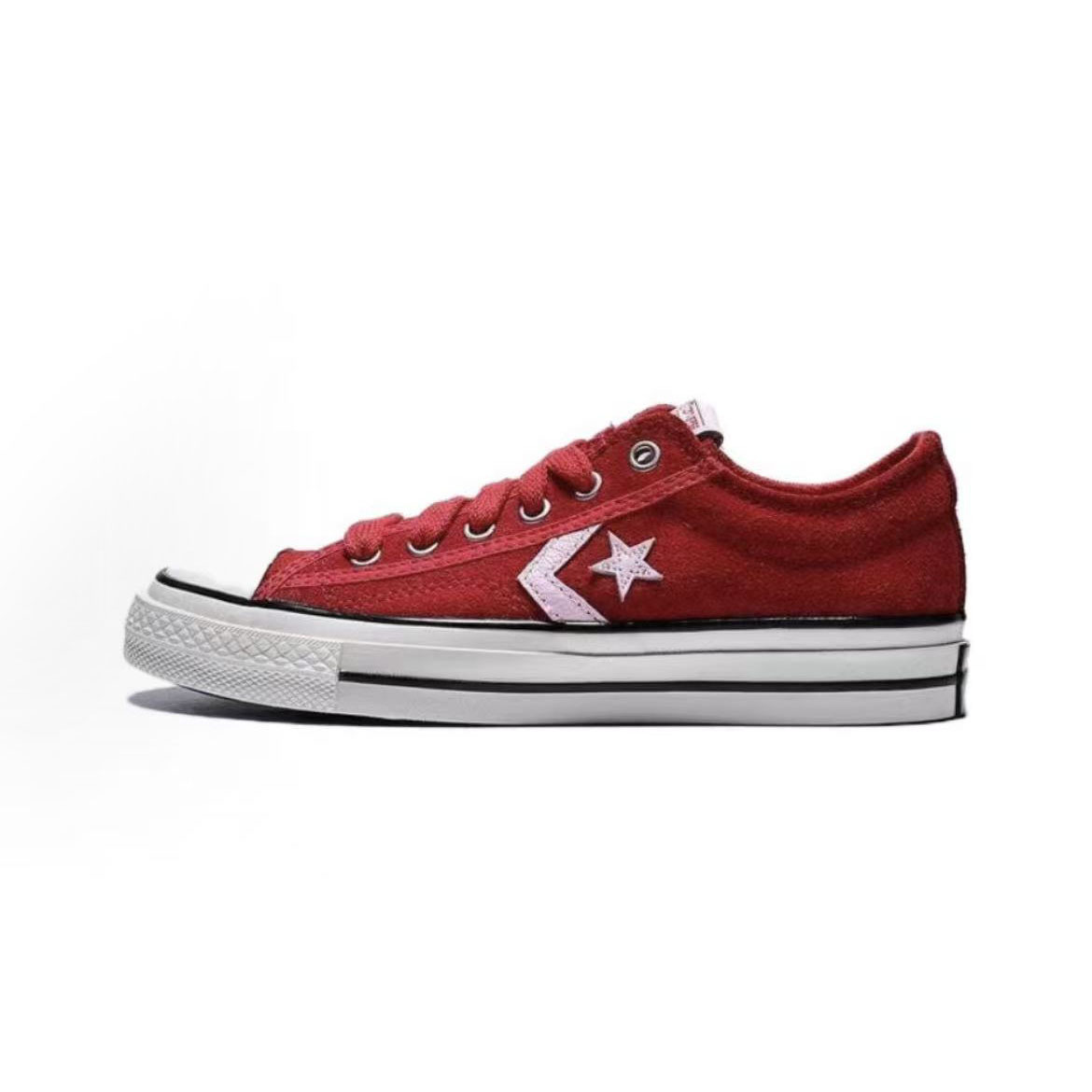 Cross-border Magic Conway Star Player76 nuevo retro 76 Starfleet zapatos de marca esmaltados zapatos de lona roja