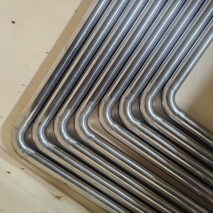 Stainless Steel Coil Steam Heating Spiral Tube Heat Exchange Cooling Tube Intercooler Tube Stainless Steel Outlet Pipe