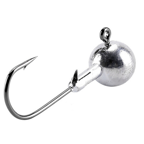 Lead head hook bagged fishing hook, sharp primary color soft bait hook, lure hook, various types of lead head hook fishing gear wholesale