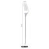 Spoon stainless steel for elementary school students, coffee fork, set, increased thickness